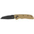 Hogue Deka - Folding Knife, Plain, 3.25", Black, CPM MagnaCut, Cerakote Finish
