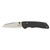 Hogue Deka - Folding Knife, Plain, 3.25", Silver, CPM MagnaCut, Stone Tumble Finish
