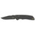 Hogue Deka - Folding Knife, Plain, 3.25", Black, Cerakote Finish