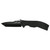 Kershaw EMERSON CQC - Folding Knife, Plain, 3.5", Black