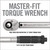 Real Avid Master-Fit Wrench Set - A2 Crowfoot, Silver