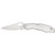 Spyderco Byrd - Folding Knife, Plain, 3.75", Silver