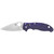 Spyderco Manix 2 - Folding Knife, 3.375", Dark Blue