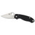 Spyderco Para 3 - Folding Knife, Plain, 2.95", Silver