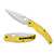 Spyderco Native Chief - Folding Knife, SpyderEdge, 4.02", Silver, Lightweight Salt, SpyderEdge Serrated Blade