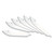 Outdoor Edge Drop-Point Blades - Plain, 3", Silver