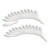 Outdoor Edge Drop-Point Blades - Plain, 3.5", Silver, 420J2 Stainless Steel, 24 Pack