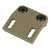 Arisaka Defense Offset Light Mount, For SureFire Scout Light Weapon Lights, Fits MCX Spear, Anodized Finish