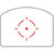 Trijicon RMR HD - 1X, Red Ring, Reflex, Black, Reflex Sight, 55 MOA Segmented Ring w/3.25 MOA Dot