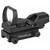 TRUGLO Dual Color Open - 1X, 34x24, Red Dot, Black