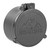 Butler Creek Flip-Open - Scope Cover, Objective, 1.89", Black