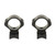 Talley Manufacturing Light Weight - Ring, Savage Round Receiver, 1" Medium, Black