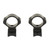 Talley Manufacturing Light Weight - Ring, Savage Round Receiver, 1" High, Black
