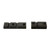 Warne Maxima - 2 Piece Base, Winchester Model 70, Black