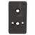 Arisaka Defense Optic Plate, Anodized Finish, Black, Fits Arisaka Offset Optic Mount, For Leupold DeltaPoint Pro, JPoint
