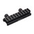 TRUGLO Picatinny Style Riser Mount, Raises Mounting Surface by 1/2", approximately 4" in length, Black