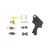 Apex Tactical Specialties Flat-Faced Forward Set Sear & - Trigger, Black, Flat-Faced Forward Set Sear & Trigger Kit Poly