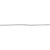 Bootleg Carbine Gas Tube, Fits AR-15, Stainless Steel, Silver, Roll Pin Included