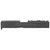 Grey Ghost Precision Stripped Slide - Black, Fits Glock 19 Gen 3