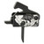 Rise Armament Super Sporting Trigger - Black, Live Free or Die, Flat Trigger