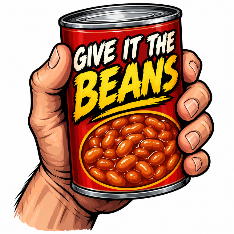 Beans sticker