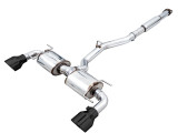 BRZ GR86 FR-S Exhaust Dual Outlet Black Tips