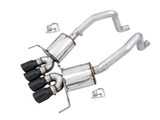 C7 Corvette Exhaust Quad Black Tips