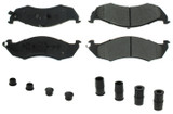 Posi-Quiet Ceramic Brake Pads with Shims and Har