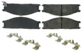 Premium Semi-Metallic Br ake Pads with Shims and