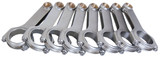 SBC 4340 Forged H-Beam Rods 6.000