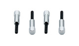 Valve Cove Bolt Kit 4pk Chrome w/Ford Logo