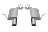 Axle Back Dual Exhaust S ystem  Aluminized