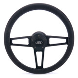 T Series Blk Wheel FORD Logo/Install Kit