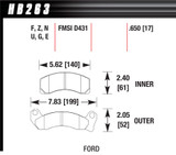 Performance Street Brake Pads (4)