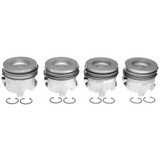 Piston Set w/Rings   4pk GM 6.6L Duramax RH