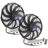 Brushless Electric Fan Dual 12in S-Blade Puller