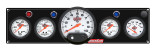 4-1 Gauge Panel OP/WT/OT/VT Black