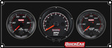 Redline 2-1 Gauge Panel OP/WT w/Recall Tach