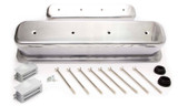 SBC Alum Tall Center Bolt V/C Plain Polished