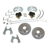 Rear Disc Brake Conversi on Kit w/Parking Brake