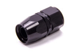 #12 Str Hose End Black