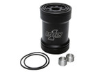 Billet Oil Filter w/Blt Cap 75 Micron - Black