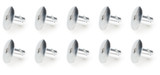Allen Head Quick Turn Fastener .500 Plain Alum