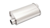STREETPOWER Oval Muffler 2.5in inlet/outlet