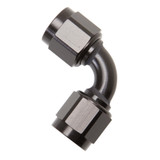6AN FM Swivel Coupler 90Deg Black