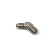 3AN X 1/8 45Deg Fitting Male Clear
