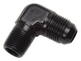 6AN 90Deg to 1/8NPT Black