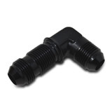 8AN 90Deg Bulkhead Black