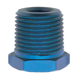 3/8M to 1/4F NPT Bushing Blue