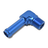 6AN 90Deg to 1/4 Pipe M Blue